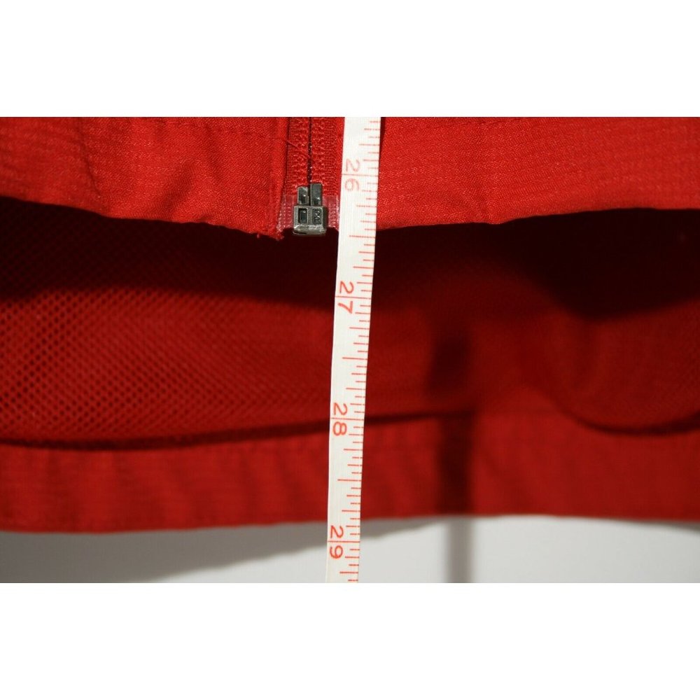 Adidas Jacket Mens Sz Small Nebraska Woven Warmup Style 6985A Red $49 - Picture 12 of 12